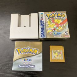 Pokemon gold version Nintendo do Gameboy Authentic