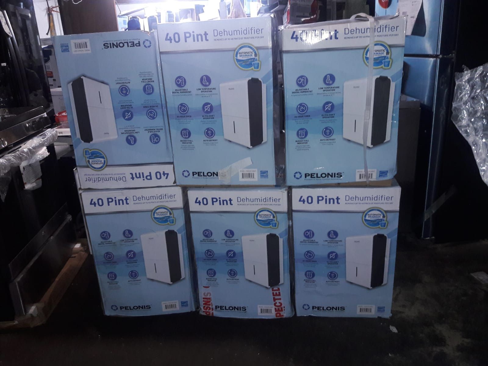40 Pint Dehumidifier
