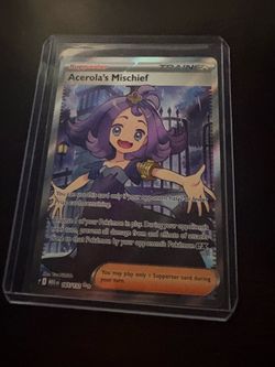 Pokemon Acerola’s Mischief