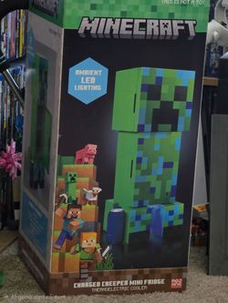 Minecraft Creeper Fridge NEW IN BOX