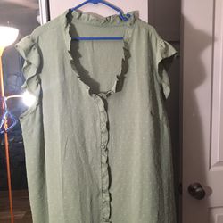 Green Forest Blouse 