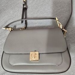 Grey Kate Spade Purse