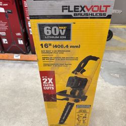 Brand New DeWalt Chainsaw 60v Max Brushless