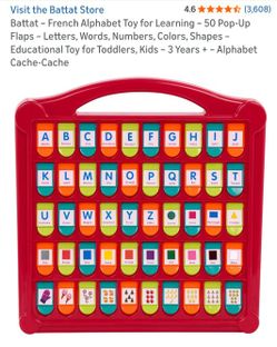Alphabet Toy for Learning