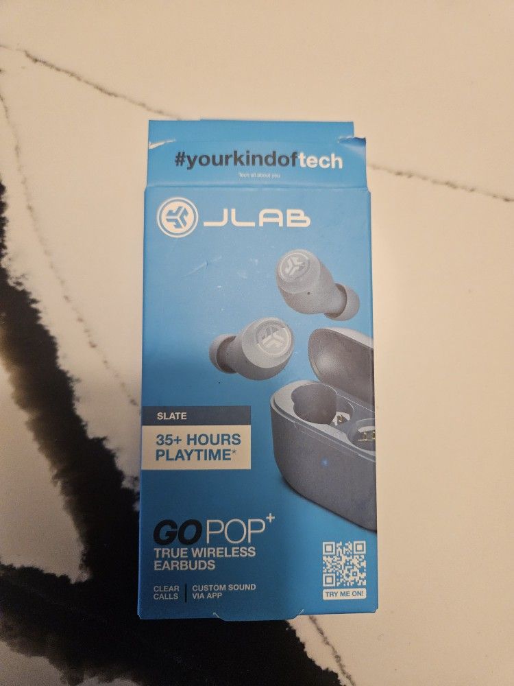 Jlab Pop+ earbuds - Like New