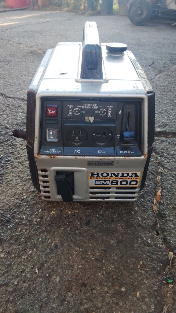 Honda Em600a Generator