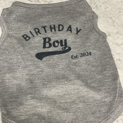 Pet Birthday Shirt