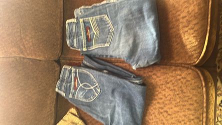 Vintage pair of jordache jeans, size j-3.