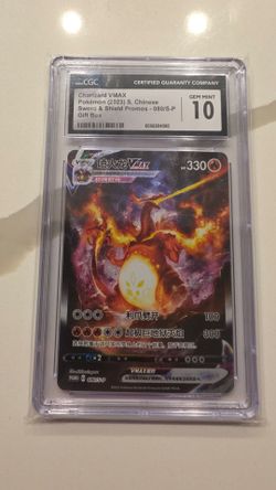 Pokemon charizard CGC 10 Chinese