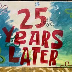 25 years later Canvas Art