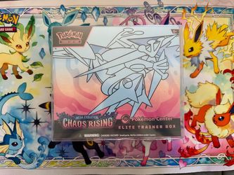 Pokémon Center Chaos Rising Elite Trainer Box