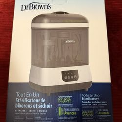 Bottle sterilizer and dryer