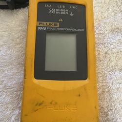 FLUKE 9040 PHASE ROTATION INDICATOR 