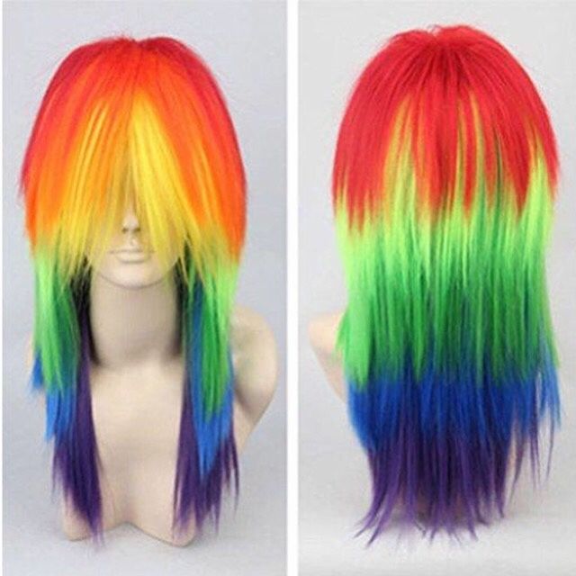 Tekashi 69 (6ix9ine) Rainbow Wig