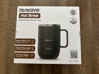 Nuwave Hot Brew Smart heated coffee mug
