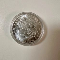 1889 CC Morgan Silver Dollar