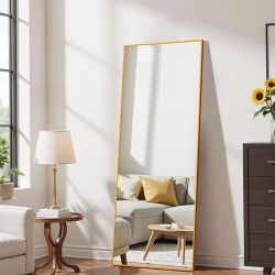Gold Full Length Floor Mirror