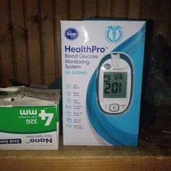 New Never Used Kroger health Pro Blood Glucose Monitor