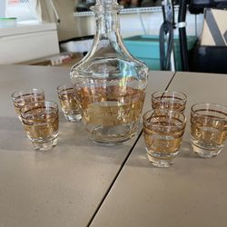 Vintage Decanter Set