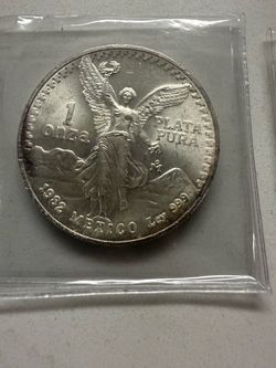 1982 1 oz Silver Libertad