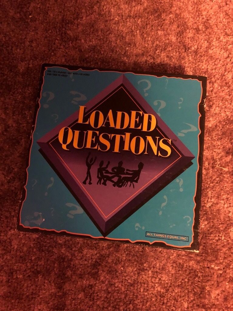 Loaded questions board game