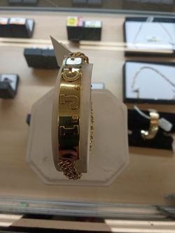 "I.j.g." 14k, 33.7g, gold bracelet