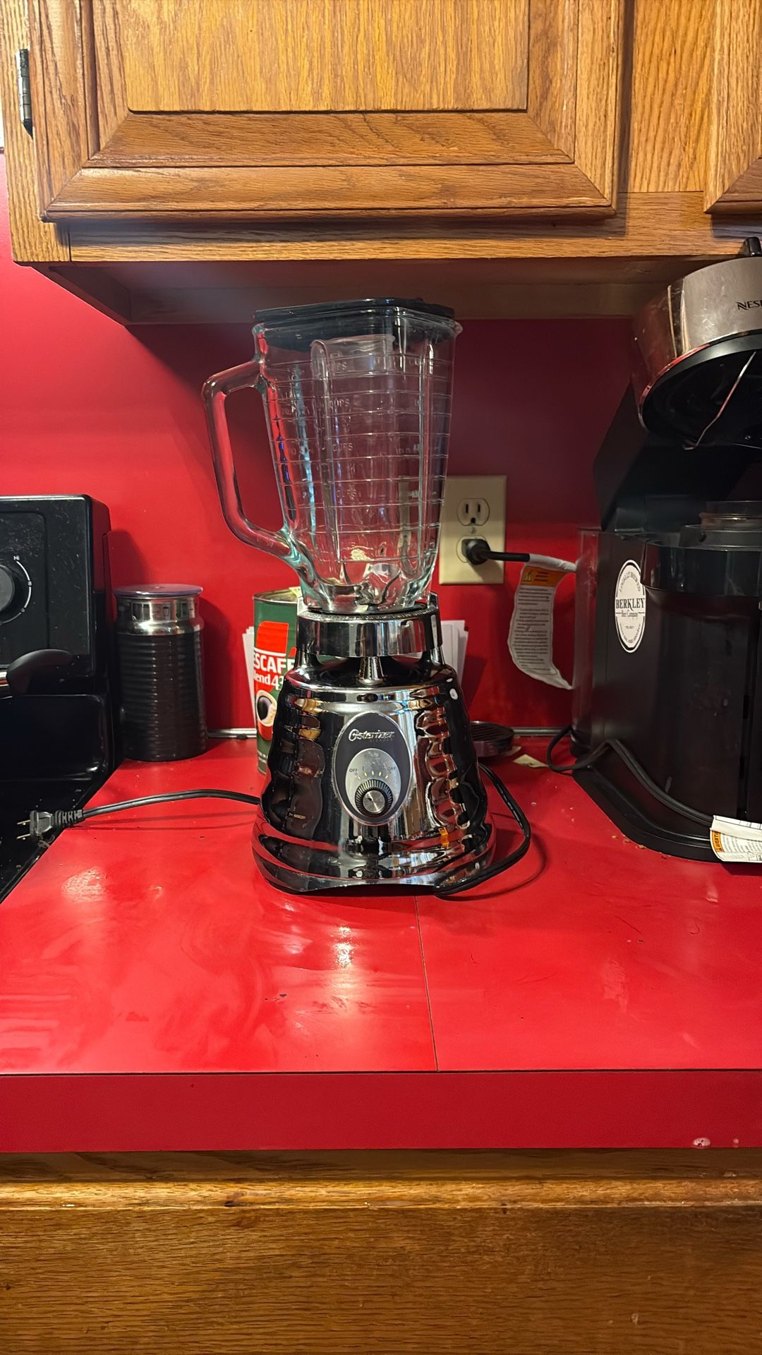 Oster Osterizer Classic Retro Chrome Beehive Blender