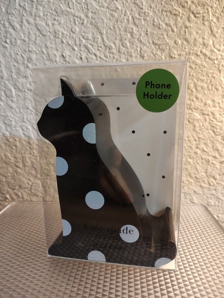 Brand NEW! π±  Kate Spade - acrylic Cat Phone Holder (((PENDING PICK UP MON)))