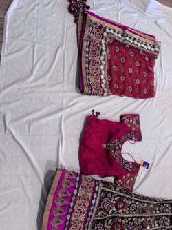 Embroidered Bridal Lehenga Set with Dupatta