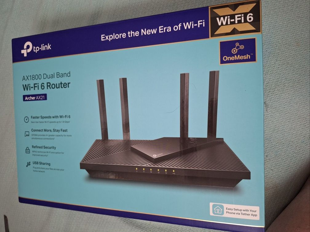 T-P Link Router Wi-Fi 6