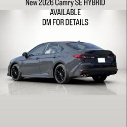 Camry 2026 SE Hybrid