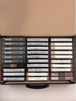 Cassette Storage Case with 30 type II cassettes