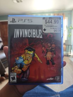 Invincible PS5 disc game