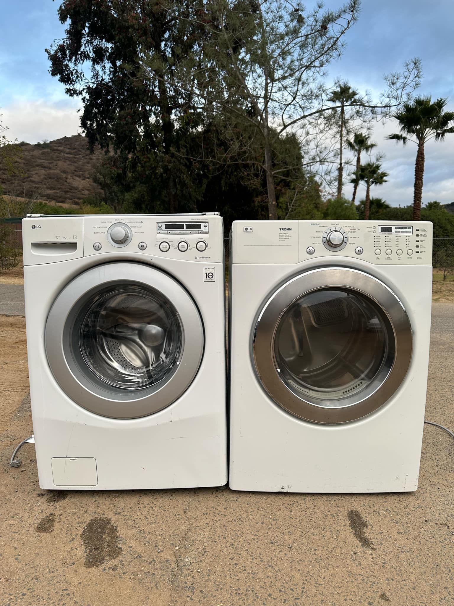 LG Washer And Gas Dryer