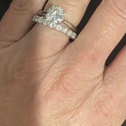 Moissiante Wedding Set 