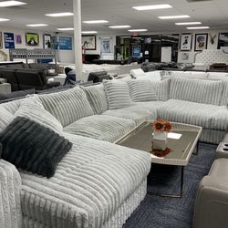 TRENDY - Corduroy Couches - Same Day Delivery - No Credit Needed