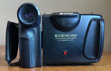 Sharp VL-E37 Super 8 Hi-Fi Monaural Video Viewcam Camera FOR PARTS/REPAIR