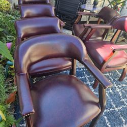 6 Captain S Leather Chsir  