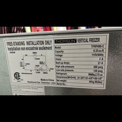 Thomson Freezer Cu 6.33