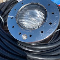 Lámparas para Pool & spa (2) cada una $80 tienen 100 pies de cable las dos por $135
