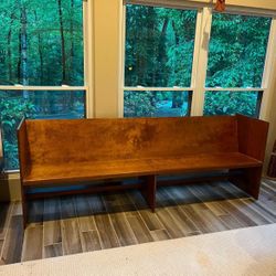 Church Pew (Circa Mid-Century)