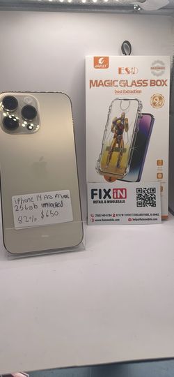 iPhone 14pro max 256gb unlocked 82% battery
