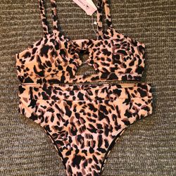 NEW EJ Sojo 2pc Swimsuit Bathing Suit 