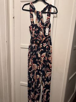 New!!! Joie Trenty Floral Halter Neck Jumpsuit