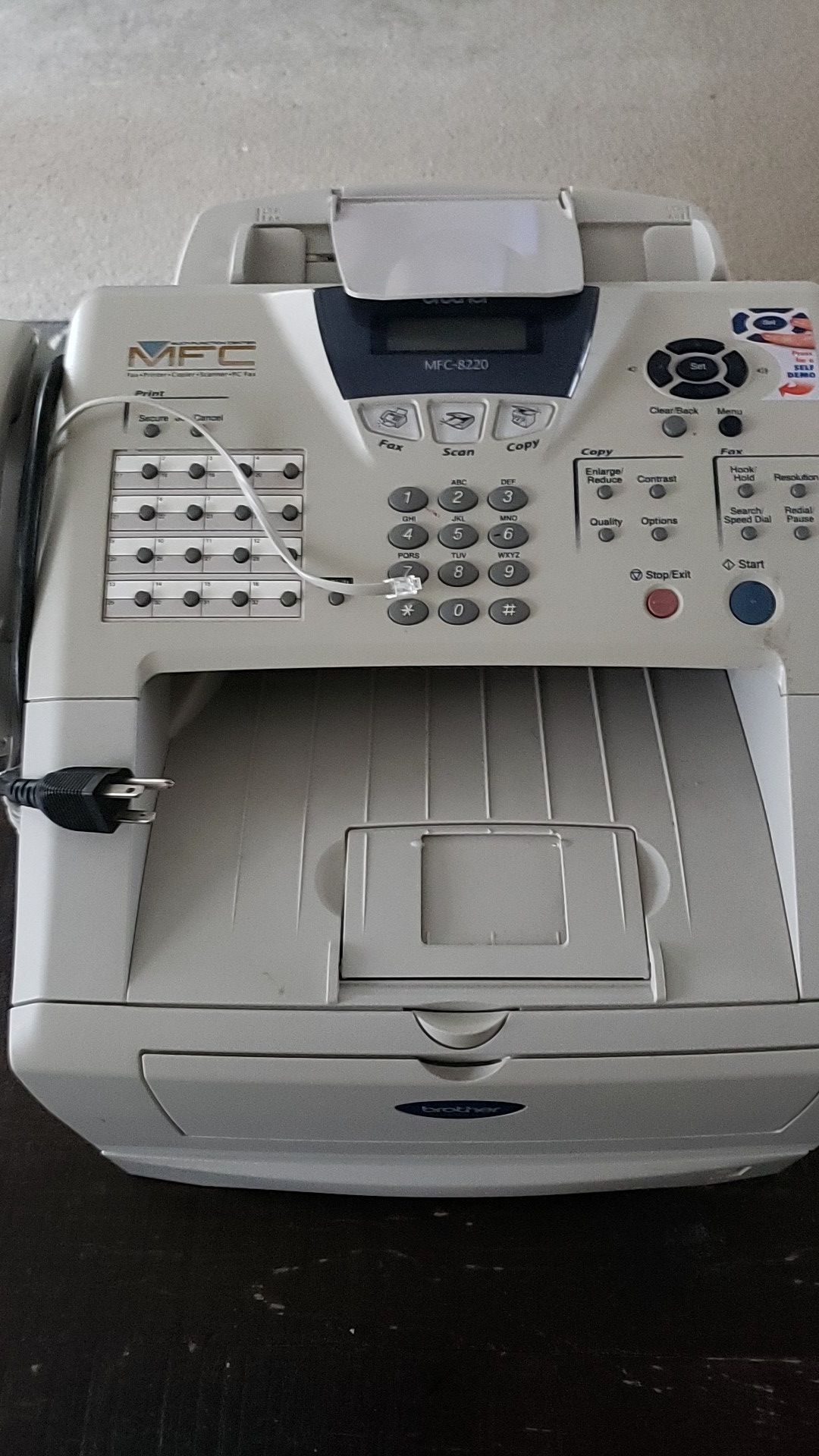 Brother MFC 8220 Fax, printer copier scanner