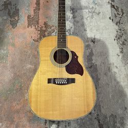 (Best Offer )12 String Acoustic Guitar. Crafter Brand 