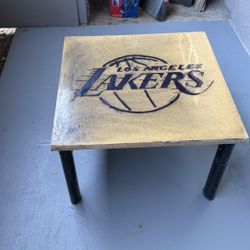 Custom Lakers Coffee Table