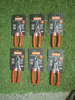ICON 7 in. Wire Stripper, Cutter, and Crimper
