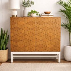 Modern Wooden Accent Cabinet FREE DELIVERY