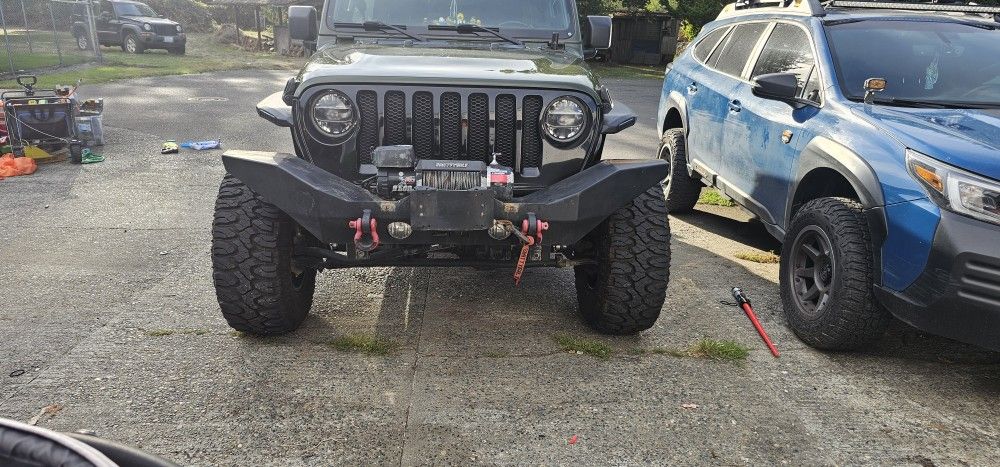 Jeep Bumper And Winch
